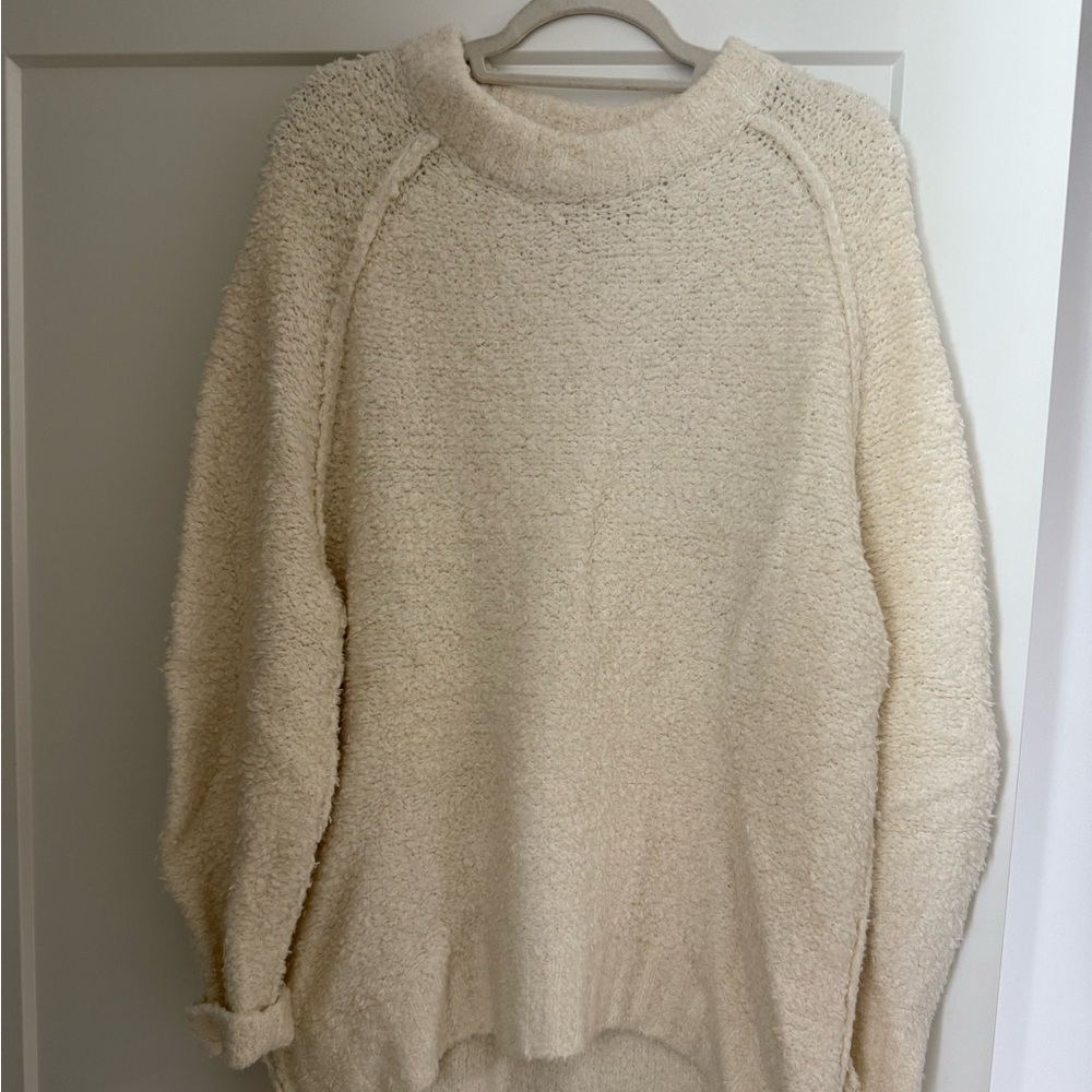 Free People Cozy Cream Sweater